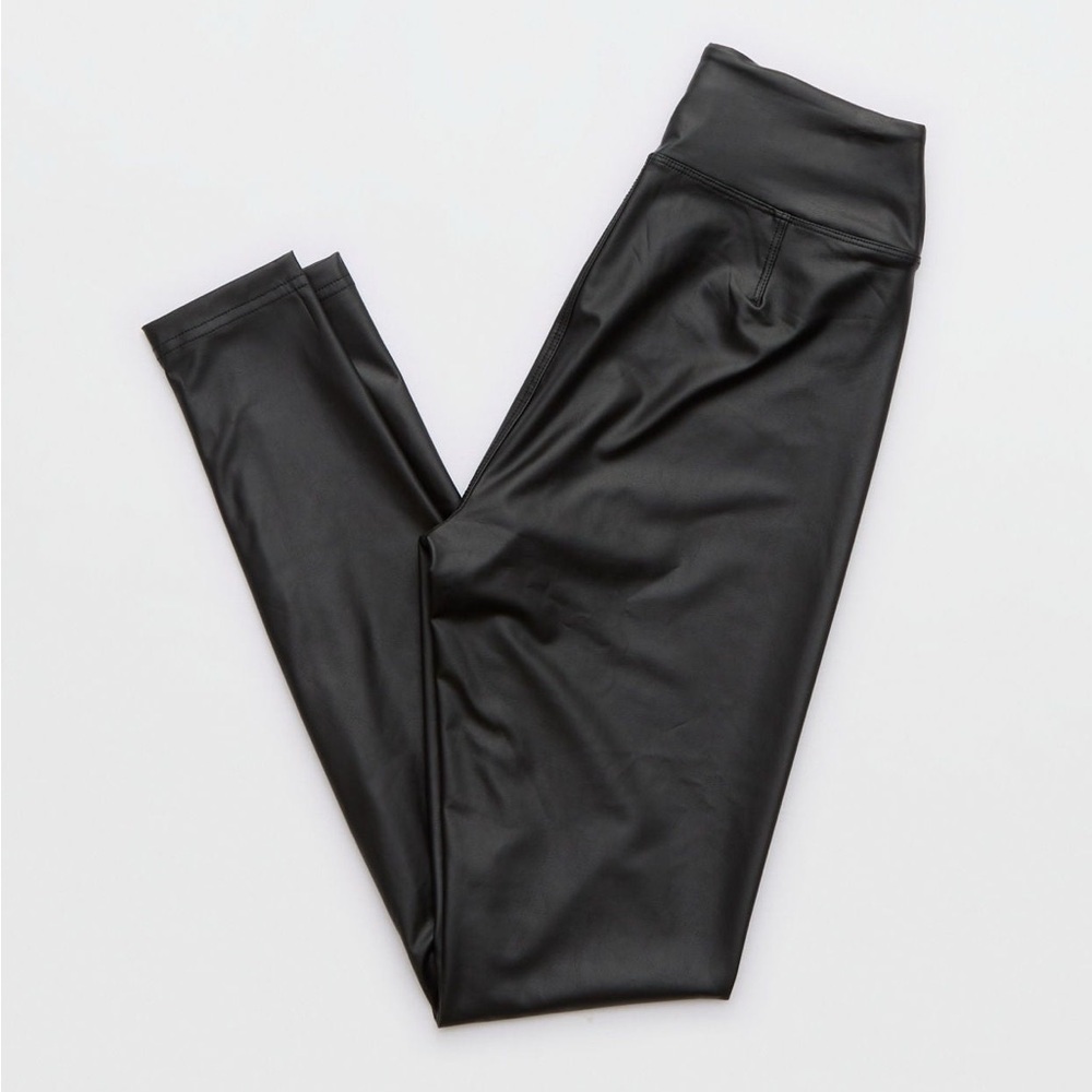 OFFLINE By Aerie Real Luxe Faux Leather Legging